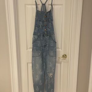 Anthropologie Pilcro Painter Denim Overalls